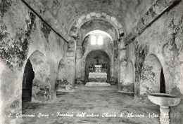 ITALIE - San Giovanni Di Sinis - Intérieur De L'Église Anicienne - Torres - Efisio Serra - Carte Postale - Cagliari