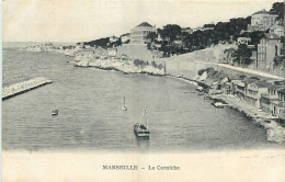 13 -  MARSEILLE -  LA CORNICHE - Endoume, Roucas, Corniche, Spiaggia