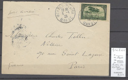 Maroc - Lettre  Avion - Bureau De Meknes Medina- 1925 - Luchtpost