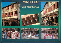 09 - Mirepoix - Multivues - Fete Locale - Calèche - Chevaux - CPM - Voir Scans Recto-Verso - Mirepoix