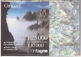 CARTINA GRIGNE - Tourisme, Voyages