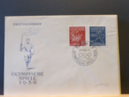 105/882 FDC  DDR - Sommer 1956: Melbourne