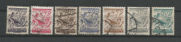 Austria - Oostenrijk 1925-27 Definitives Birds  Y.T. 342/348 (0) - Oblitérés