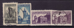 POLAND 1945 MICHEL No: 410-412 USED - Usati