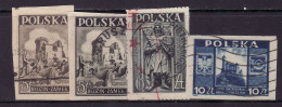 POLAND 1946 MICHEL No: 441 - 443  USED - Usados
