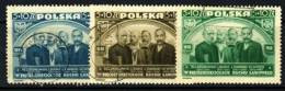 POLAND 1946 MICHEL No: 448-450 USED - Used Stamps