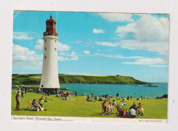 ENGLAND - Plymouth Hoe Smeatons Tower Used Postcard - Plymouth