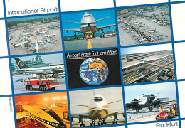 Format - 160 X 115 Mms - Allemagne - Deutschland - Airport Frankfurt - Aéroport - Aviation - Avions - CPM - Carte Neuve  - Aerodrome