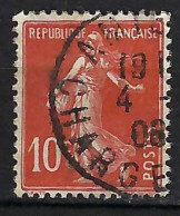 FRANCE Ca.1909: Obl. "Amiens-Chargements" - Used Stamps