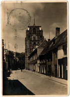 1.4.4 NETHERLANDS, LEEUWARDEN, TOREN DE OLDEHOVE, 1938, POSTCARD - Leeuwarden