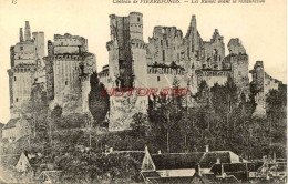 CPA PIERREFONDS - CHATEAU - LES RUINES AVANT RESTAURATION - Pierrefonds