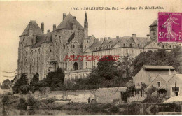 CPA SOLESMES - (SARTHE) - ABBAYE DES BENEDICTINS - Solesmes