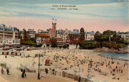 CPA DINARD - LA PLAGE - Dinard