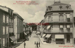 CPA SAINT GIRONS - AVENUE DE LA GARE - Saint Girons