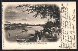 AK Bonn, Blick Vom Alten Zoll Auf Das Siebengebirge  - Bonn