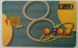 Argentina 50 Units Chip Card - 0-800, Llamadas Gratuitas - Argentinië