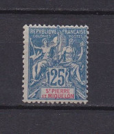 SAINT PIERRE ET MIQUELON 1900 TIMBRE N°75 NEUF AVEC CHARNIERE - Nuevos