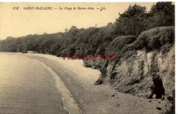 CPA SAINT NAZAIRE - LA PLAGE DE BONNE ANSE - LL - Saint Nazaire