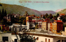 CPA ROYAT - LA VALLEE ET LE PUY DE DOME - Royat