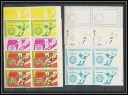 Guinée équatoriale Guinea 416a N°372 Football Soccer Essai Proof Non Dentelé Imperf Orate Riva. MNH ** - 1974 – West-Duitsland