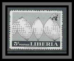 Liberia 053 N°357 Very Rar Essai (proof) Non Dentelé Imperf Human Rights Onu Uno MNH ** - VN