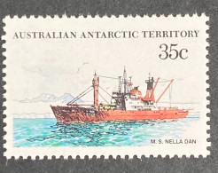 Nella Dan (Supply Ship) 35c Australia Stamp 1980 Sg Aq 47 MNH - Neufs