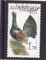 Slovakia 2021, Bird Tetrov Hluchán, Used - Used Stamps