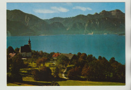 AK Steinbach Am Attersee Schafberg 1780 M. Salzkammergut. NEU. 2 Scans. Erholung Und Ferien - Attersee-Orte