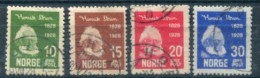 NORWAY 1928 Ibsen Centenary Used.  Michel 137-40 - Oblitérés