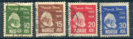 NORWAY 1928 Ibsen Centenary Used.  Michel 137-40 - Usados