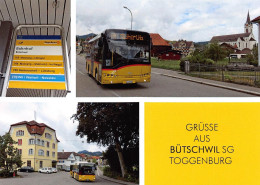 Bütschwil  Postauto 3 Bild Q  Limitierte Auflage! - Bütschwil-Ganterschwil