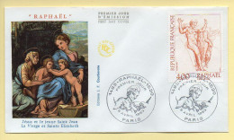 FDC N° 2264 - Raphaël (1483-1520) - 75 Paris 9/04/1983 - 1980-1989