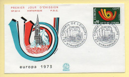 FDC N° 1753 - Europa 1973 – Conseil De L'Europe - 67 Strasbourg 14/04/1973  - 1970-1979