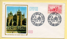 FDC N° 1718 - Saint-Brieuc (45è Congrès National Des Sociétés Philatéliques Françaises) - 22 Saint-Brieuc 20/05/1972  - 1970-1979