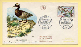 FDC N° 1275 - La Sarcelle (étude Des Migrations, Muséum De Paris) - 75 Paris 17/12/1960 - 1960-1969