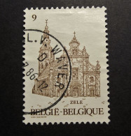 Belgie Belgique - 1986 - OPB/COB N°  2217  ( 1 Value ) -  St Ludgarduskerk - Eglise - Zele -  Obl. O. L. V. Waver - Used Stamps