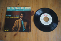 BOBBY SOLO SUR TON VISAGE UNE LARME EP  1964 - 45 Toeren - Maxi-Single
