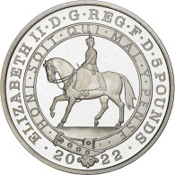 Grande-Bretagne, 5 Pounds Proof, Platinium Jubilee, 2022, British Royal Mint - Nieuwe Sets & Proefsets