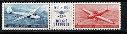 Belg. 1951 LP / PA  26/27 Nieuw Zonder Gom / Neuf Sans Gomme  (2 Scans) - Mint