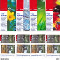 Netherlands Pays Bas 1999 PB 53a; 53b; 53c;Trees Arbres Four Seasons Complete Unexploded Booklet Carnet Postfris/MNH** - Autres & Non Classés