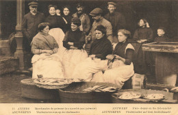 VIEUX METIERS - Marchandes De Poissons (au Marché Aux Poissons) - Anvers - Carte Postale Ancienne - Visvangst