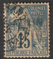 Bénin N° 6A Alphée Dubois Surchargé Oblitération De Grand-Popo (F3) - Used Stamps