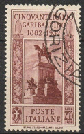 Italie 1932 N° 323 O Centenaire De Garibaldi (F14) - Usados
