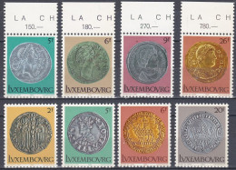 Luxembourg 1979-1980 NMH Monnaies Romaines Et Monnaies Du 14ème Siècle (A3) - Nuovi