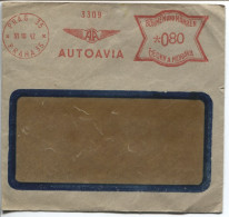 Böhmen Und Mähren Absenderfreistempel Autoavia Prag 30.10.42 - Covers & Documents