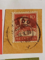 Tellbrustbild - Used Stamps