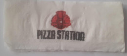 EGYPT - Pizza Station Napkins (Egypte) (Egitto) (Ägypten) (Egipto) (Egypten) - Reclameservetten