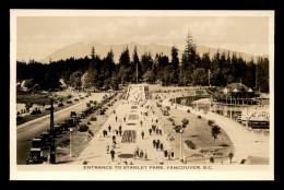 CANADA - VANCOUVER - ENTRANCE TO STANLEY PARK - Vancouver