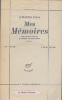 Mes Mémoires Tome V (1968) De Alexandre Dumas - Andere & Zonder Classificatie