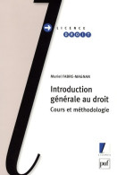 Introduction Générale Au Droit (2009) De Muriel Fabre-Magnan - Derecho
